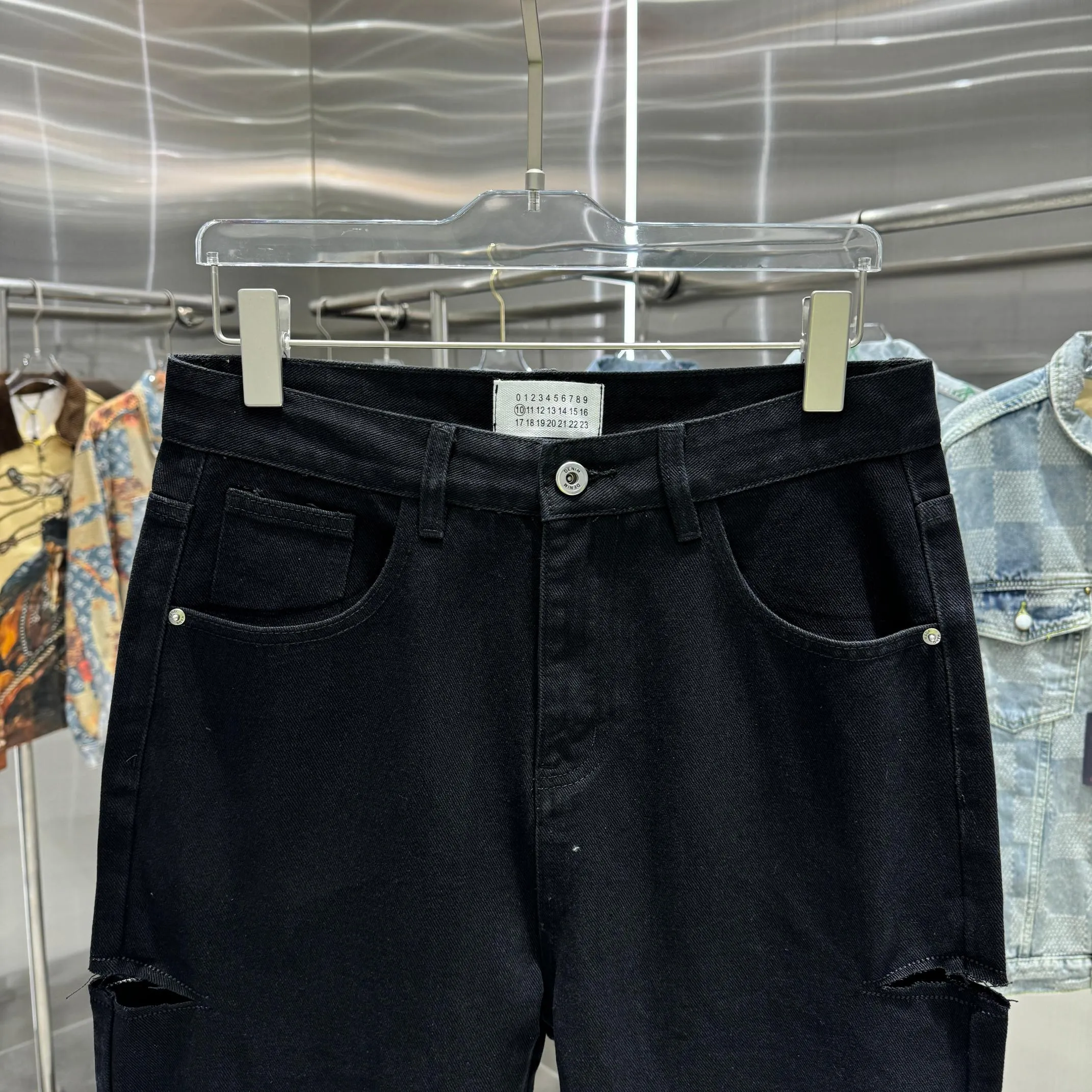 MM 6 2025New Arrival Versatile 。 ， , ! Size 28 30 32 34 36 Black